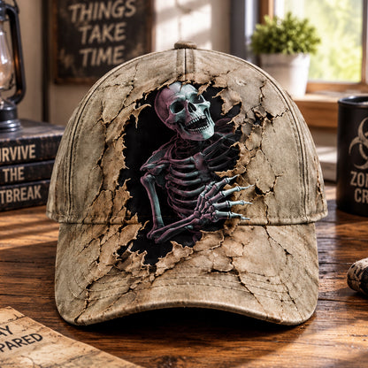 Zombie Outbreak – Vintage Horror Classic Cap