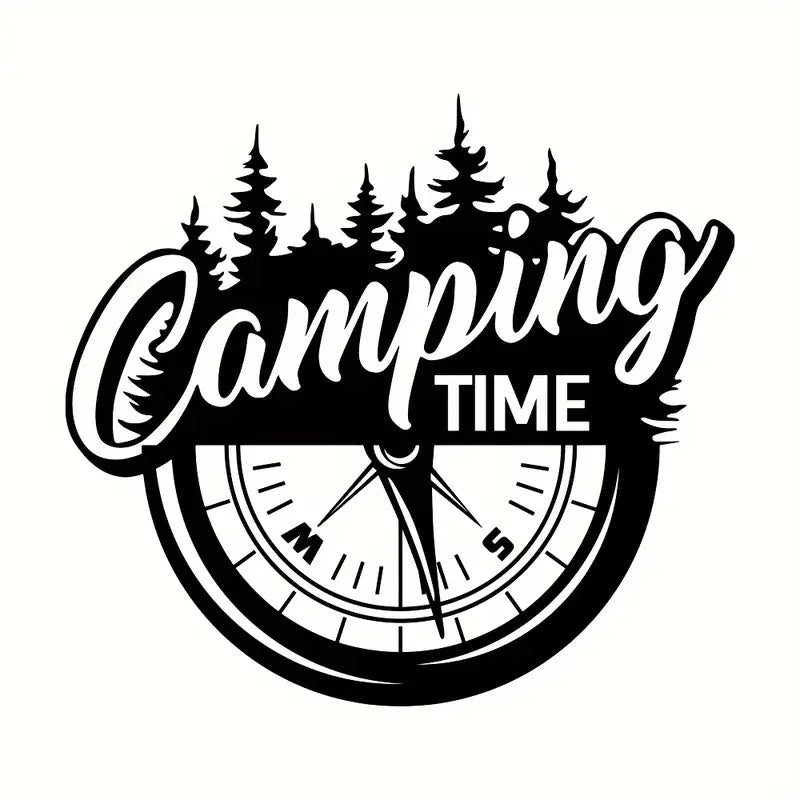 Camping Time Sticker