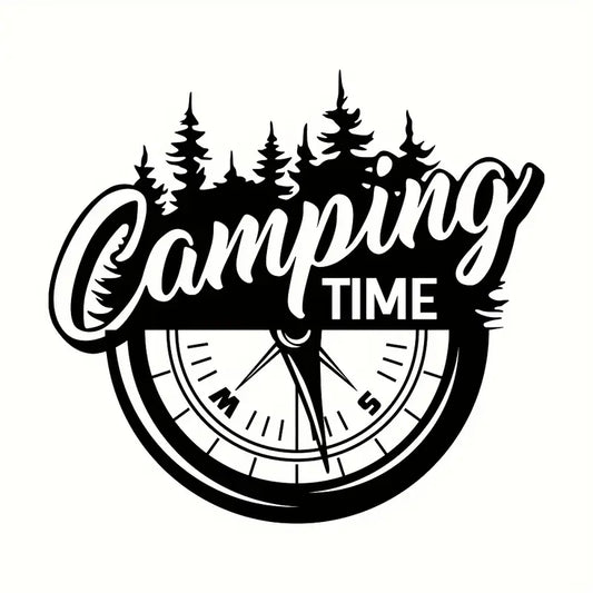 Camping Time Sticker