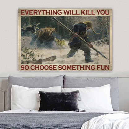 Hunting Poster Or Canvas