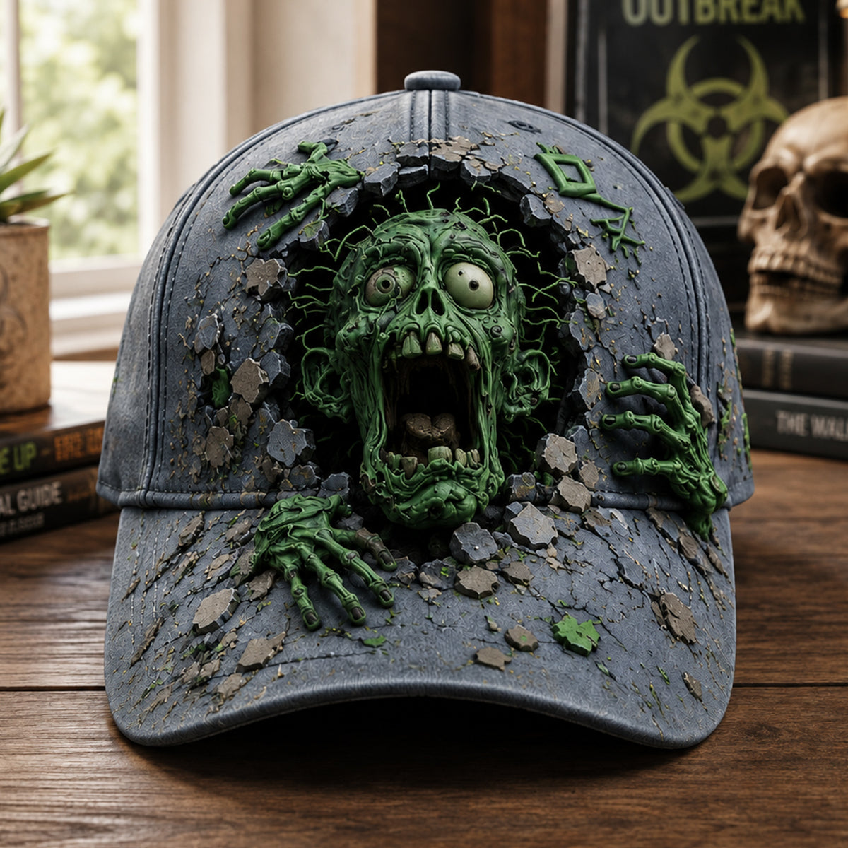 Zombie Outbreak – Vintage Horror Classic Cap