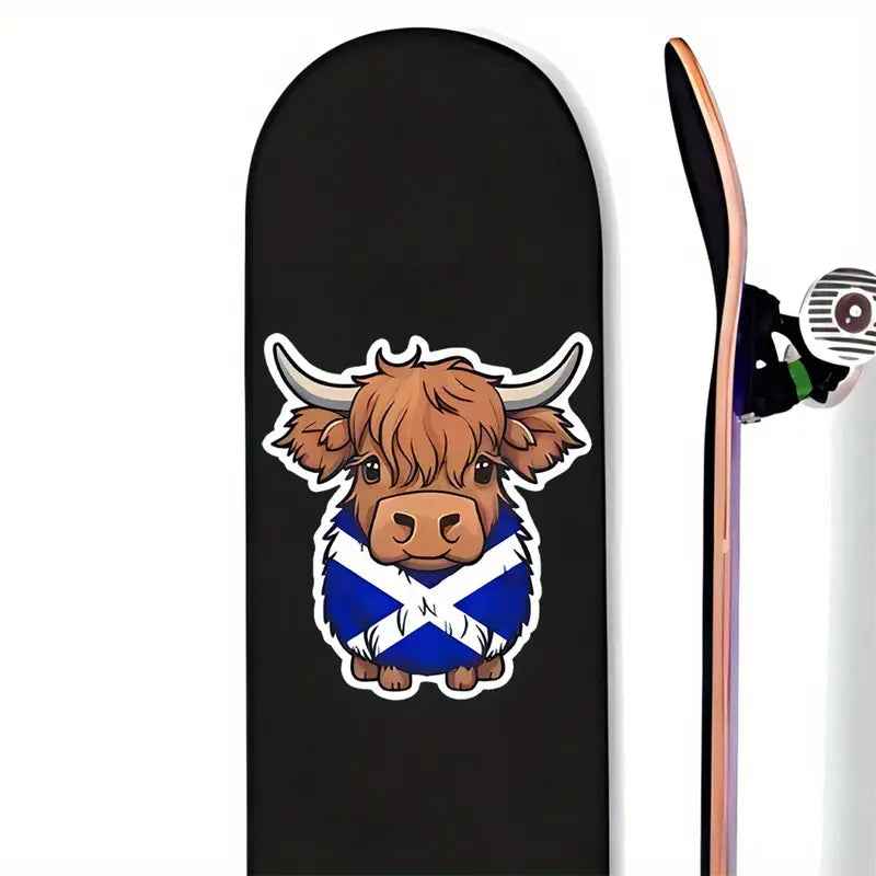 Cute Scottish Highland Cow Sticker