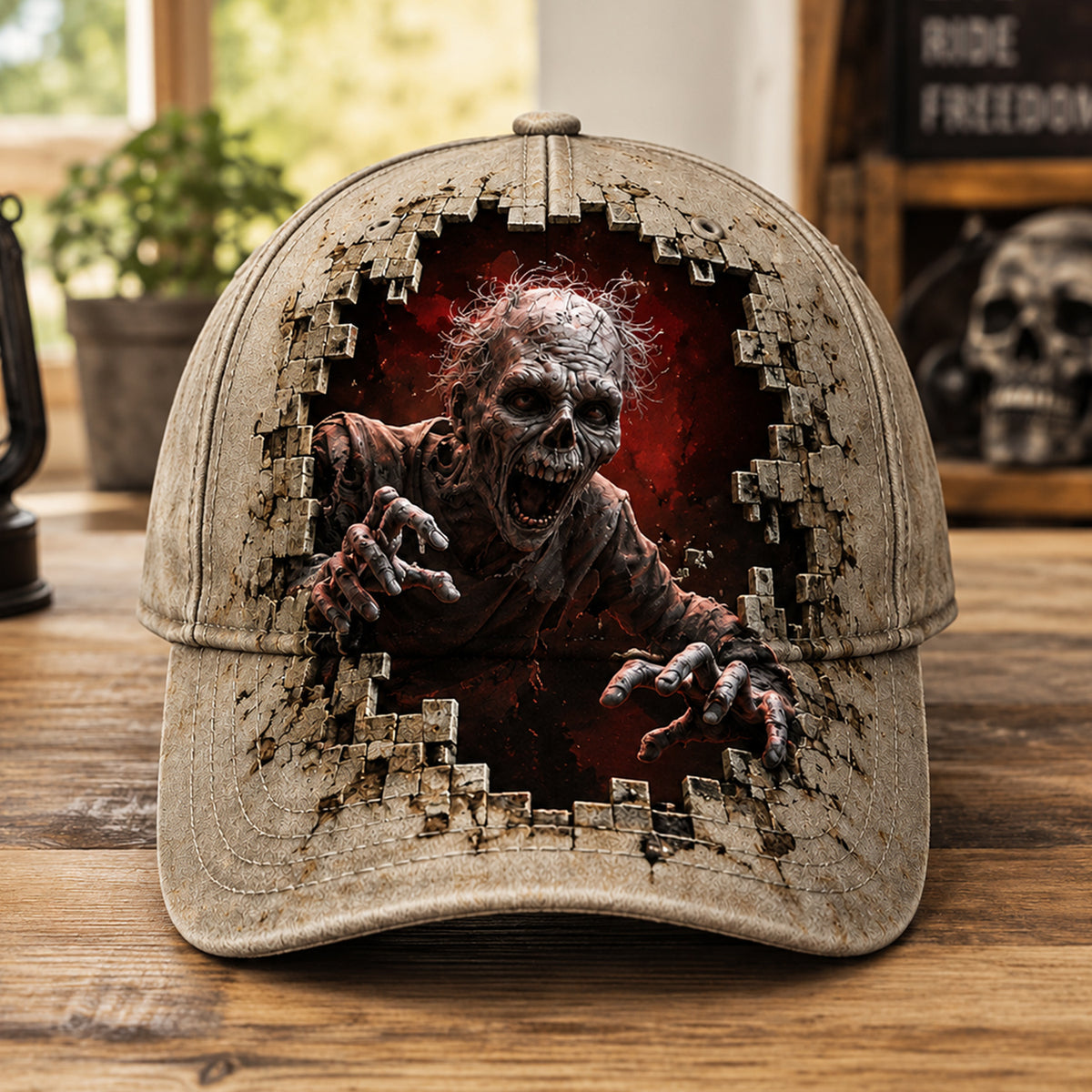 Zombie Outbreak – Vintage Horror Classic Cap