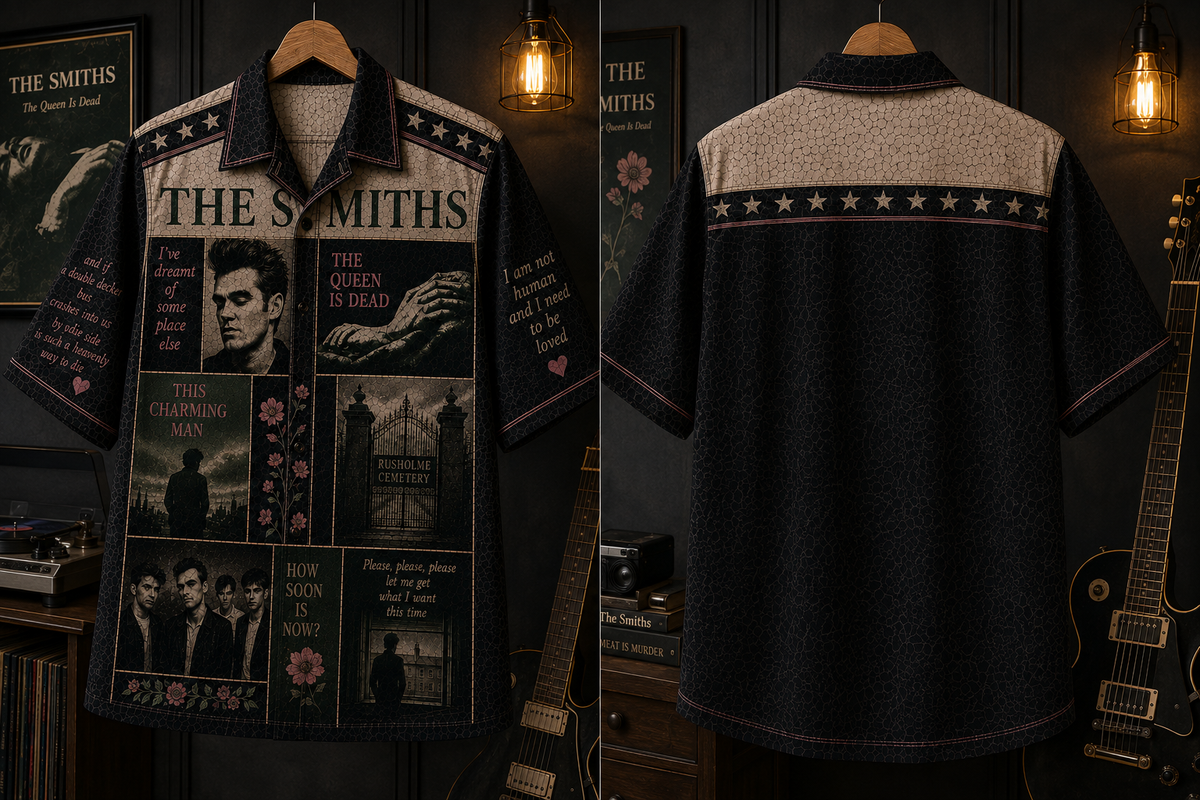 The Smiths Hawaiian Shirt - Vintage Music Fan Gift