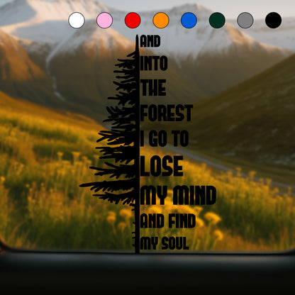Into the Forest Sticker