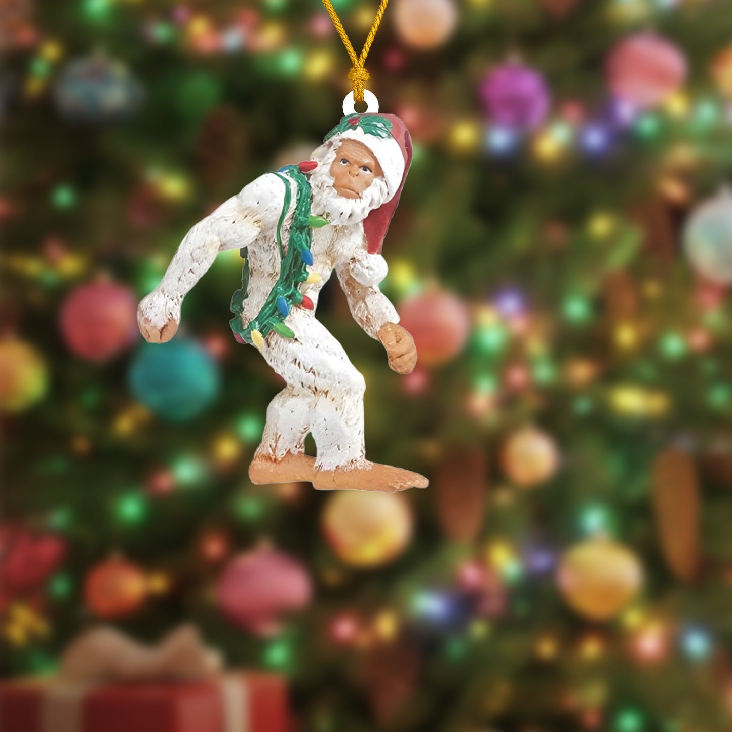 Merry Squatchmas Ornament