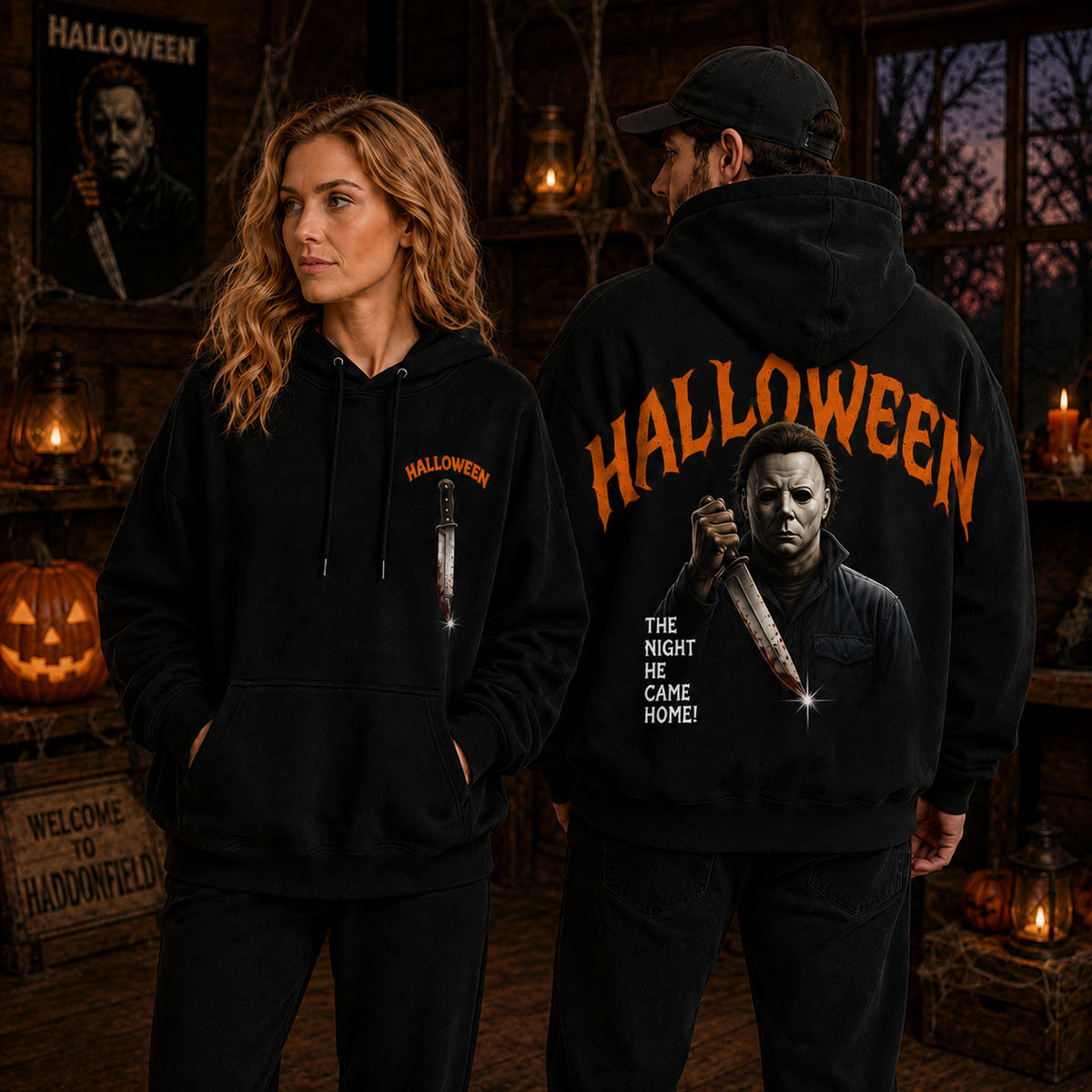 Halloween Horror Hoodie Version 6