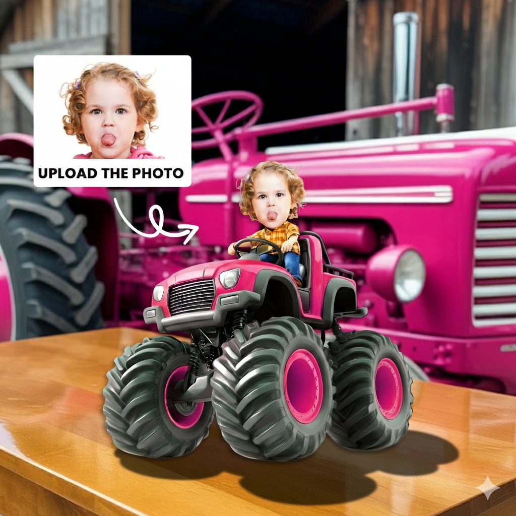 Little Driver – Personalized Photo Acrylic Plaque