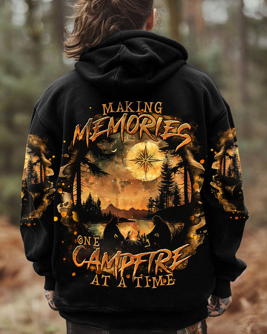 MAKING MEMORIES ONE CAMPFIRE AT A TIME BIGFOOT ALL OVER PRINT