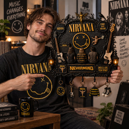 Nirvana Wall Key Holder – Collectible Wall Key Holder Decor