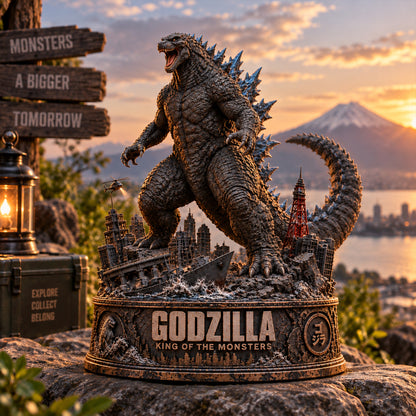 Godzilla King of the Monsters – Collectible Acrylic Plaque Table Decor