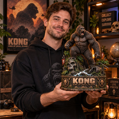 Kong King of Skull Island – Collectible Acrylic Plaque Table Decor