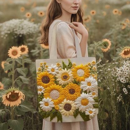 Love Sunflowers - Sunflower Tote Bag