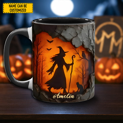Mystic Witch Night – Personalized Accent Mug