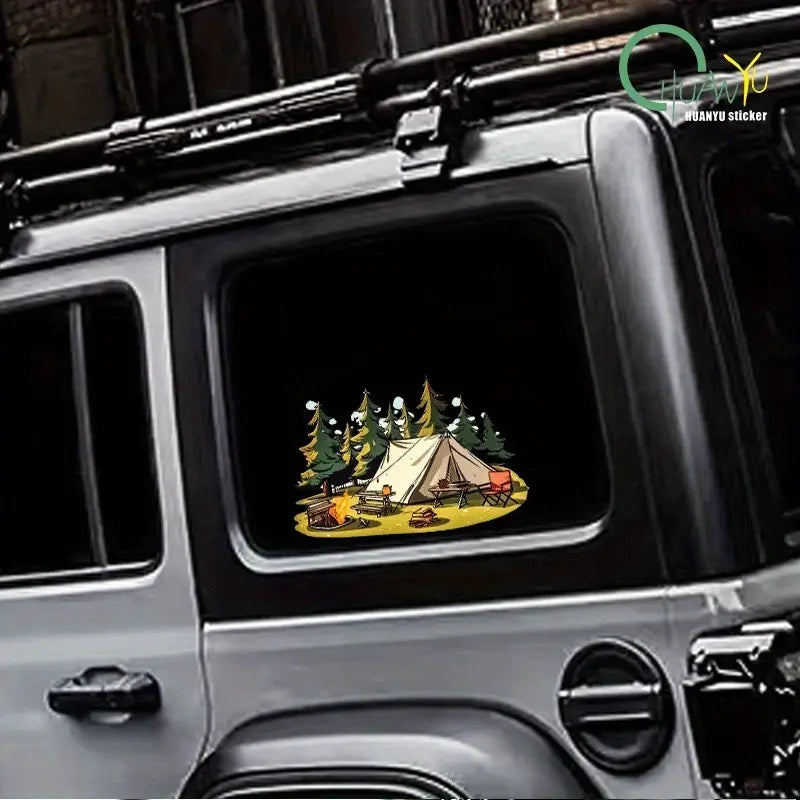 Outdoor Camping Stickers