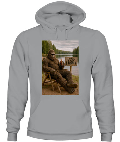 Good Times in the Wild – Bigfoot Camping Shirt