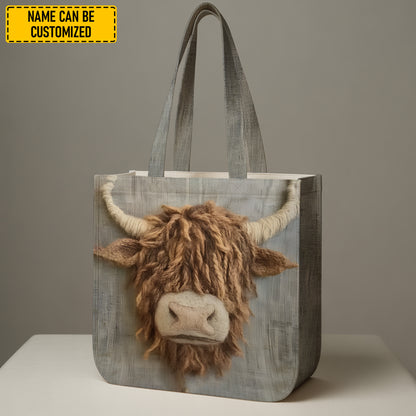 Farm Blessing – Highland Cow Tote Bag