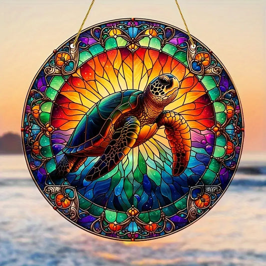 Sea Turtle Window Hanging Garden Suncatchers