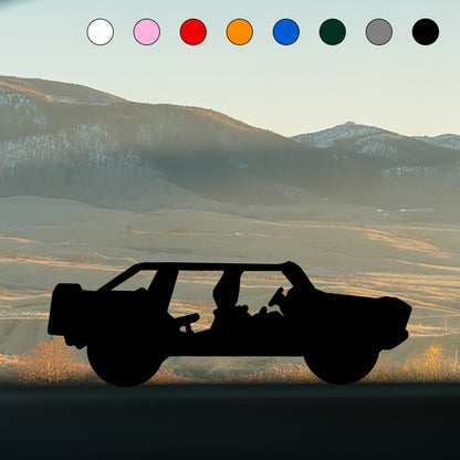 Adventure Car Vibes Sticker