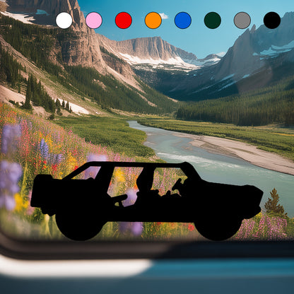 Adventure Car Vibes Sticker