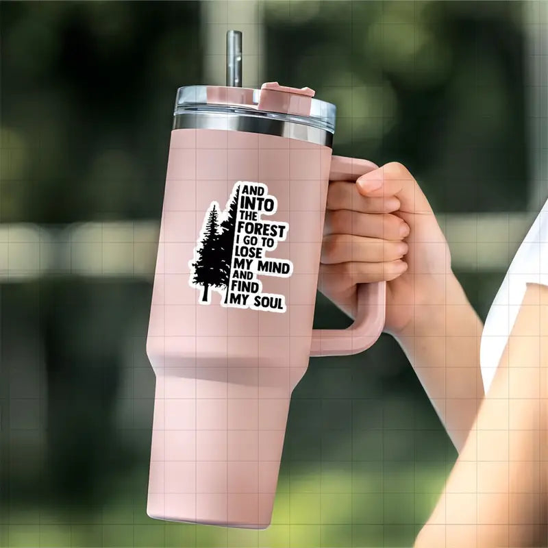 "Into the Forest I Go" Sticker