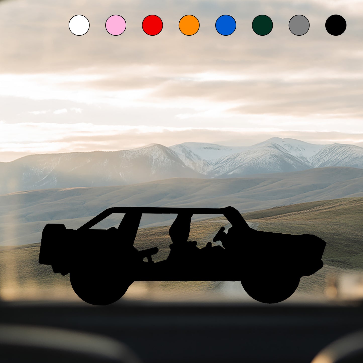 Adventure Car Vibes Sticker