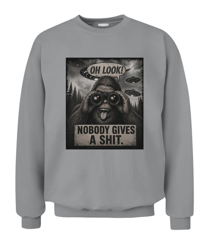 Oh Look! Nobody Gives A Shit – Funny Bigfoot Shirt