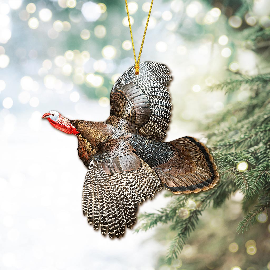 Turkey My Hunting Collection - Christmas Hunting Ornament