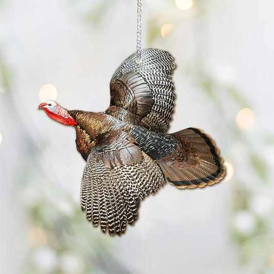 Turkey My Hunting Collection - Christmas Hunting Ornament