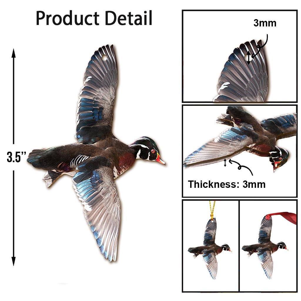 Wood Duck My Hunting Collection - Christmas Ornament