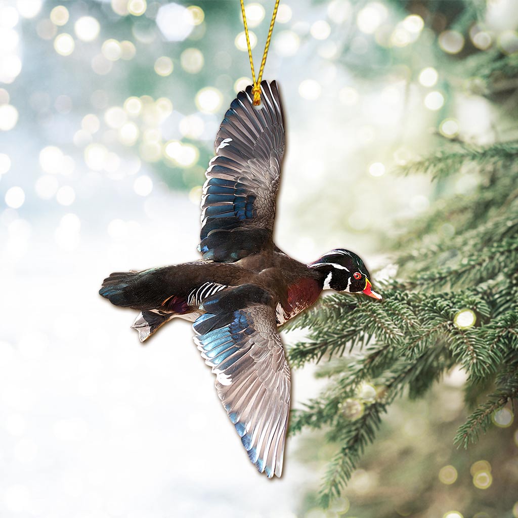 Wood Duck My Hunting Collection - Christmas Ornament