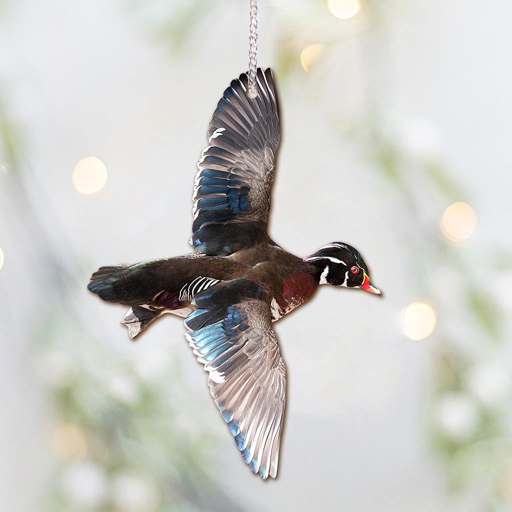 Wood Duck My Hunting Collection - Christmas Ornament