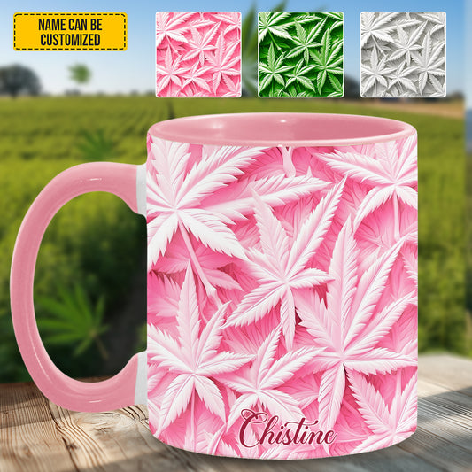 Weed Accent mug - Personalized Weed Accent Mug