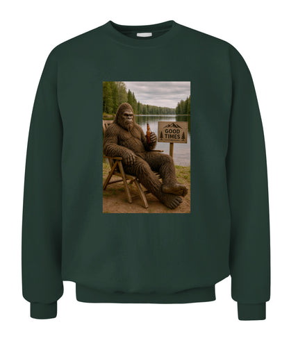 Good Times in the Wild – Bigfoot Camping Shirt