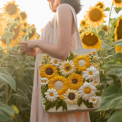 Love Sunflowers - Sunflower Tote Bag