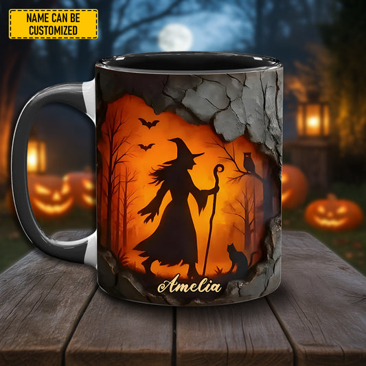 Mystic Witch Night – Personalized Accent Mug