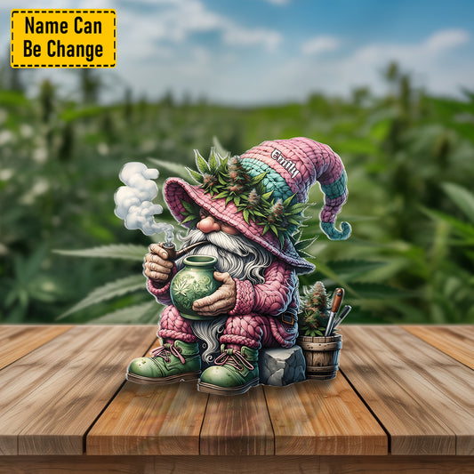 Chill Gnome – Personalized Acrylic Plaque