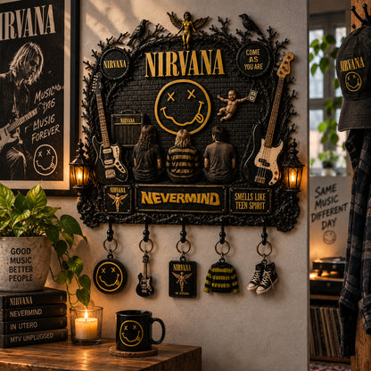 Nirvana Wall Key Holder – Collectible Wall Key Holder Decor