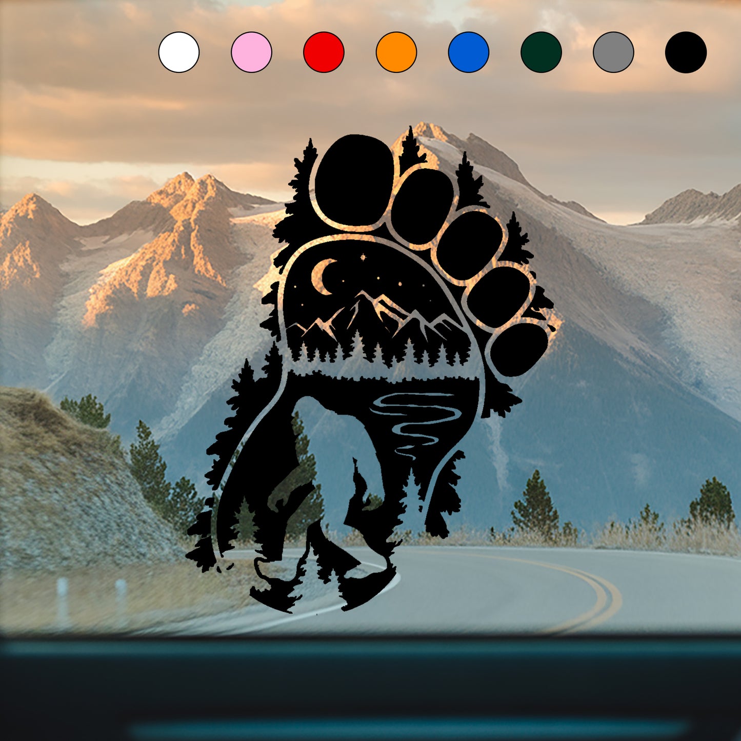 Bigfoot Trail Sticker