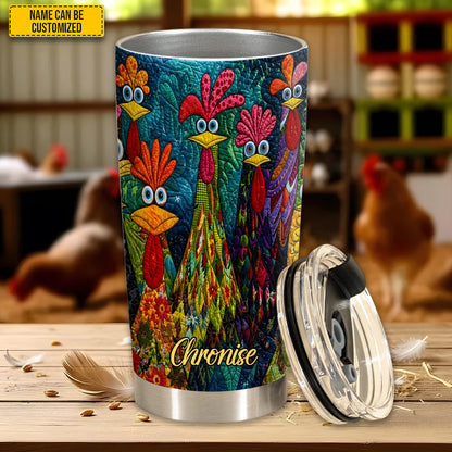 Funny Chickens – Personalized Chicken Tumbler