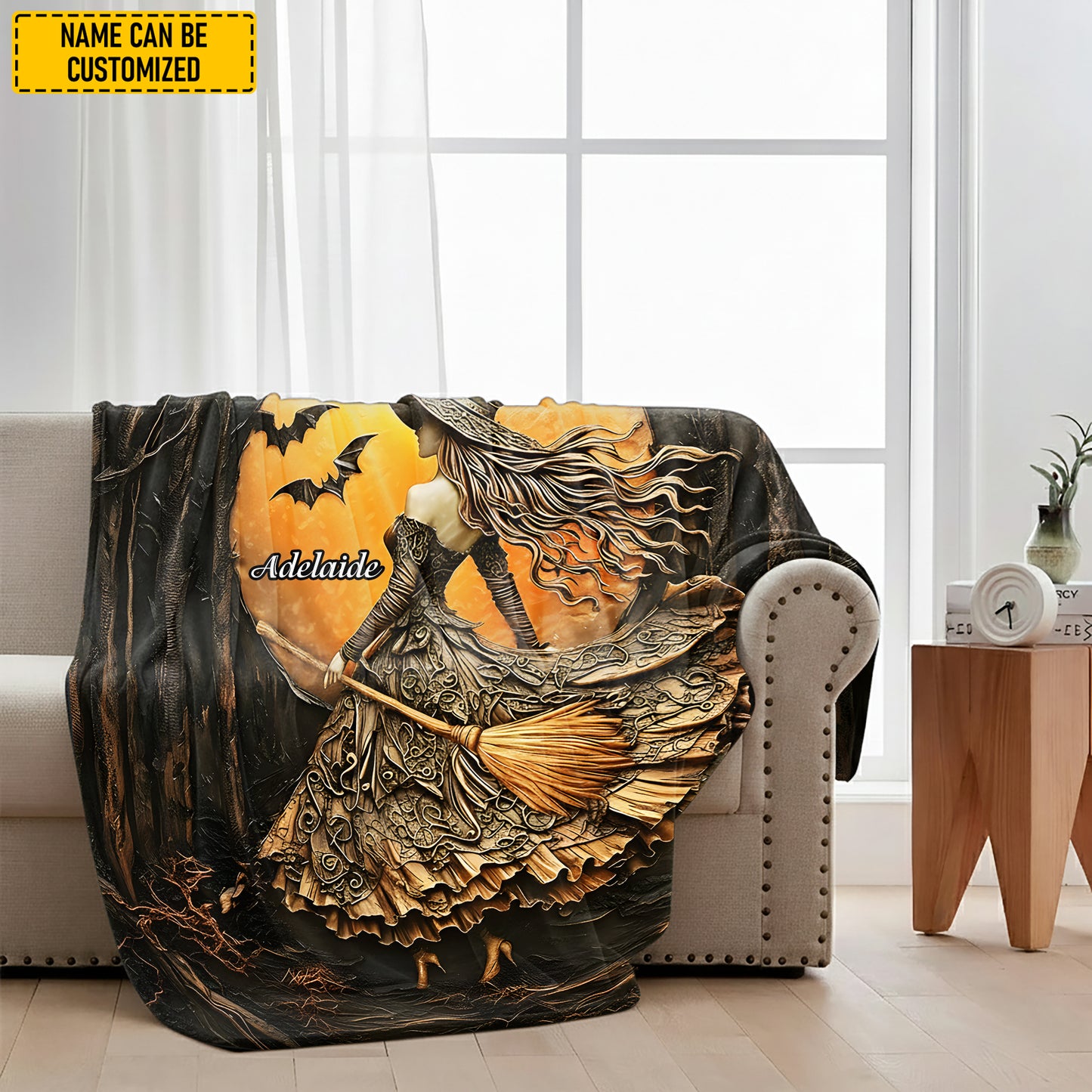 Personalized Mystery Witch Blanket