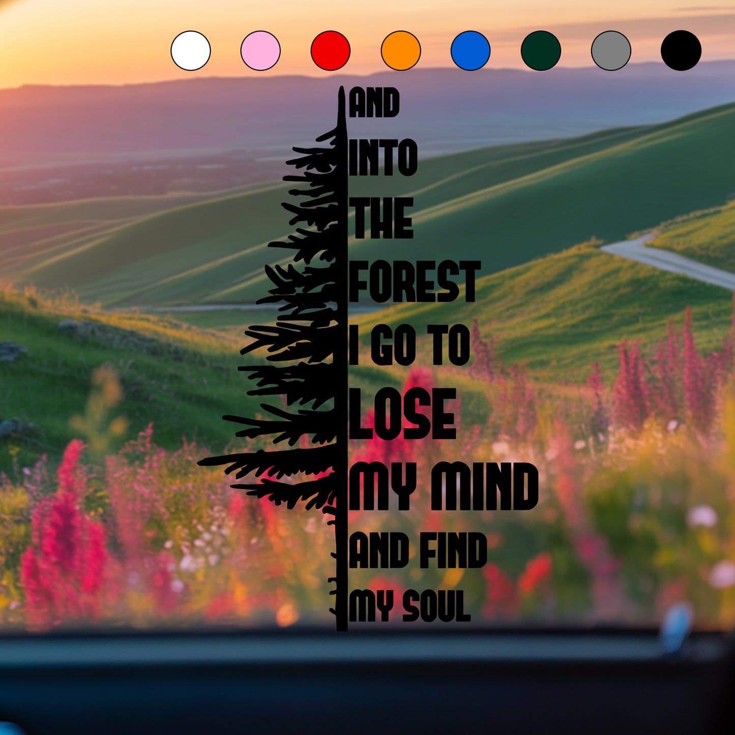 Into the Forest Sticker