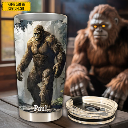Personalized Funny Bigfoot Tumbler