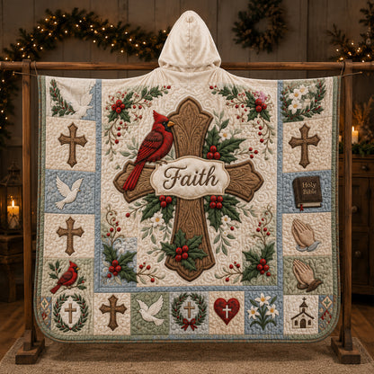 Faith Christian Hooded Blanket