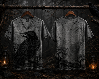 Gothic Raven Shirt – The Perfect Gift for Crow Lovers