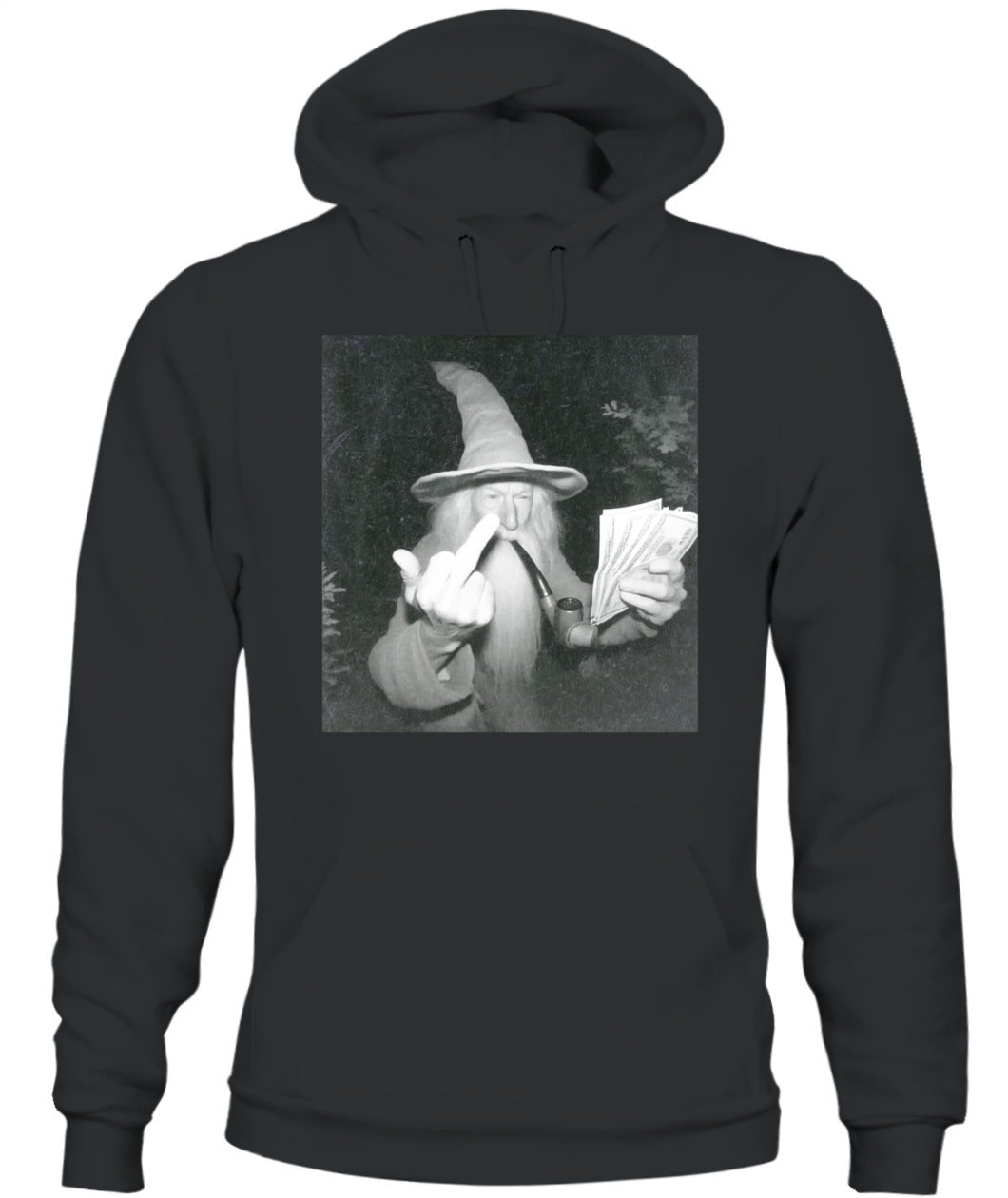 Gangster Wizard – Funny Fantasy Meme Shirt