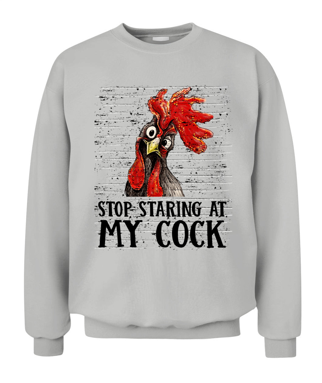 Stop Staring At My Cock Funny Chicken Shirt, Farm Humor Rooster Lover Shirt, Gift For Men
