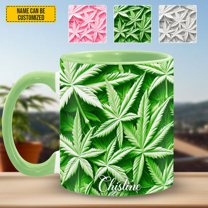 Weed Accent mug - Personalized Weed Accent Mug