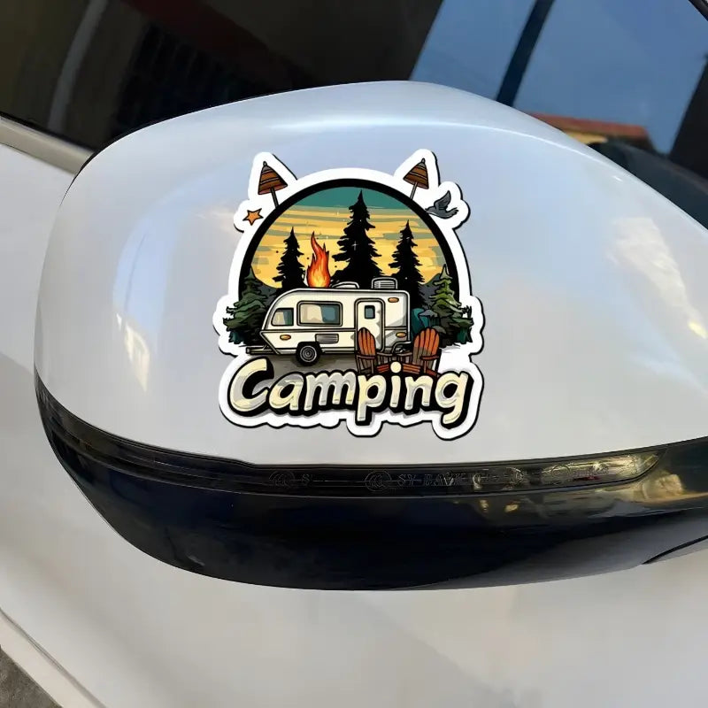 Vinyl Camping Stickers