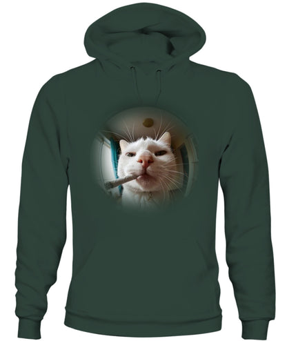 Smokin’ Cat – Funny Meme Graphic Tee